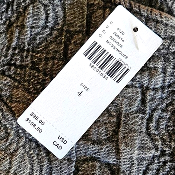 Anthropologie Pilcro Quilted Lined Mini Skirt - Picture 7 of 8